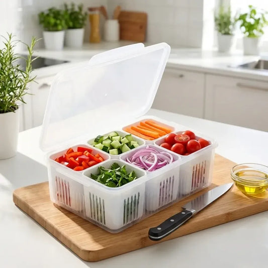 Fridge & freezer storage box - home kitchen