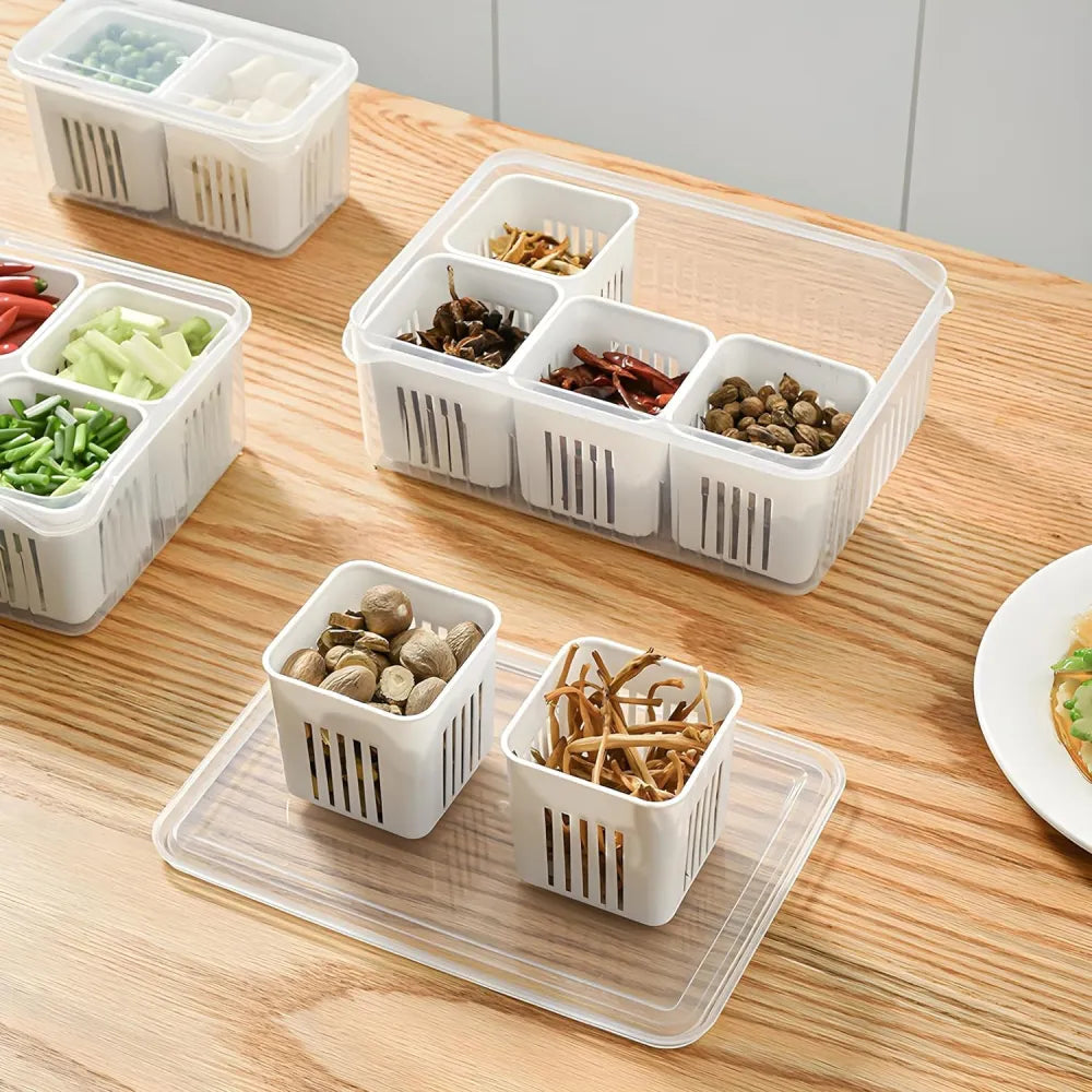 Fridge storage & organizer box - home kitchen