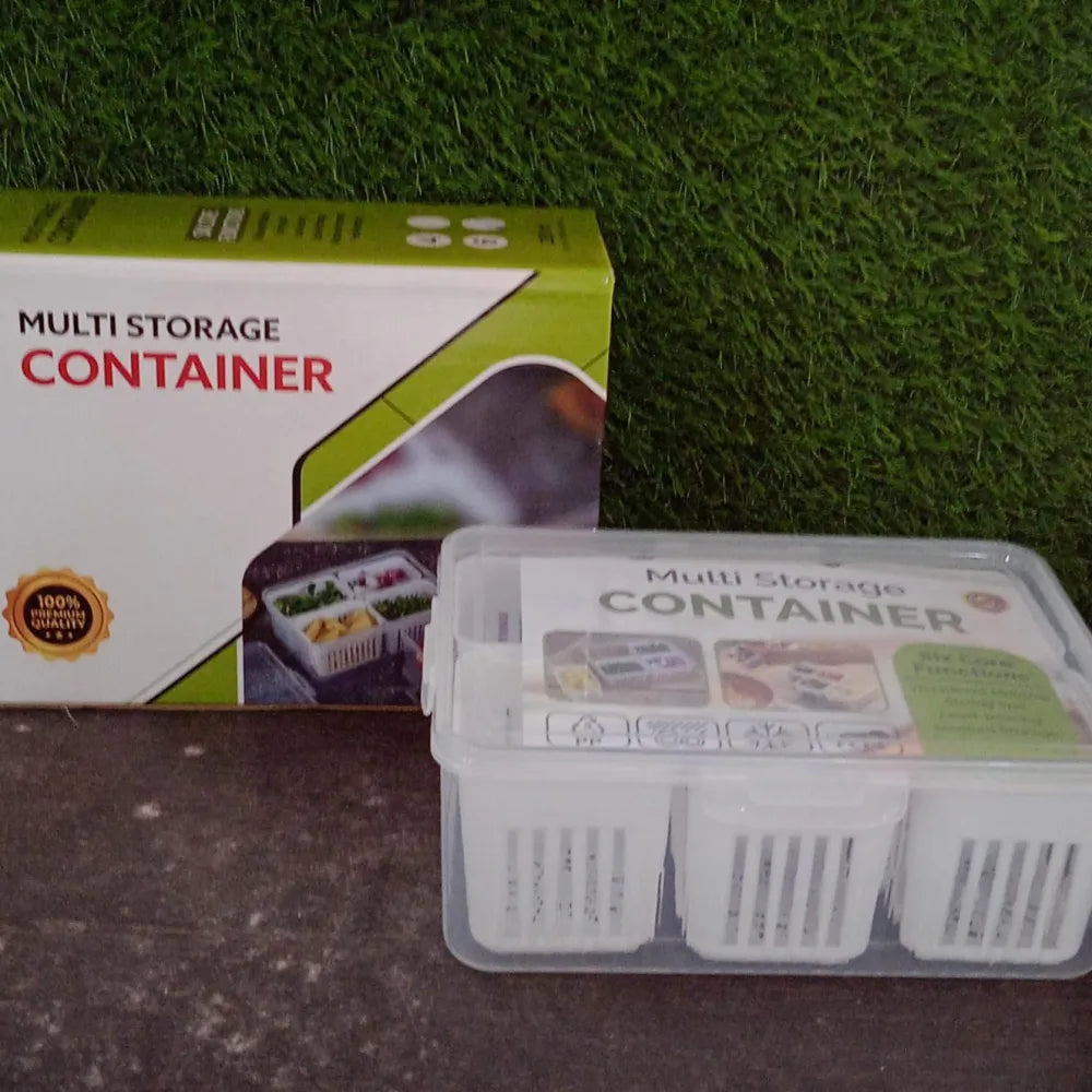 Fridge storage & organizer box - home kitchen