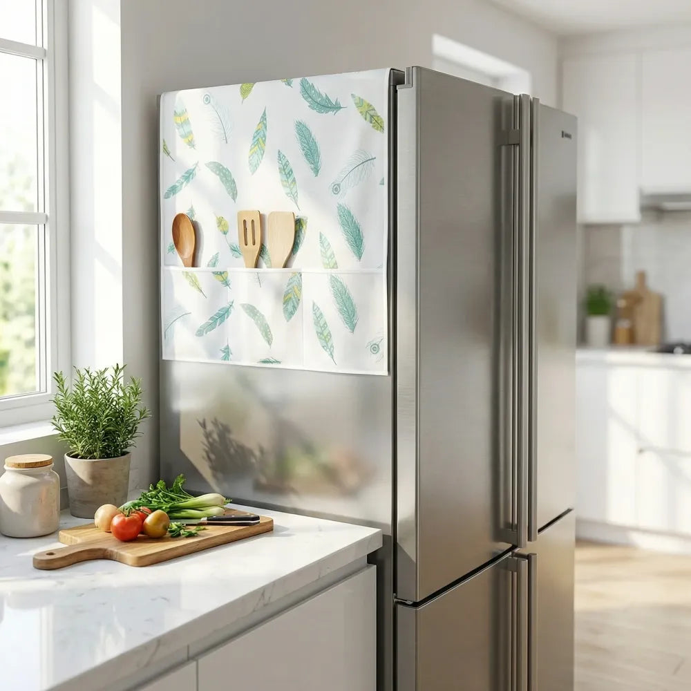 Fridge waterproof cover with pockets – pack of 1