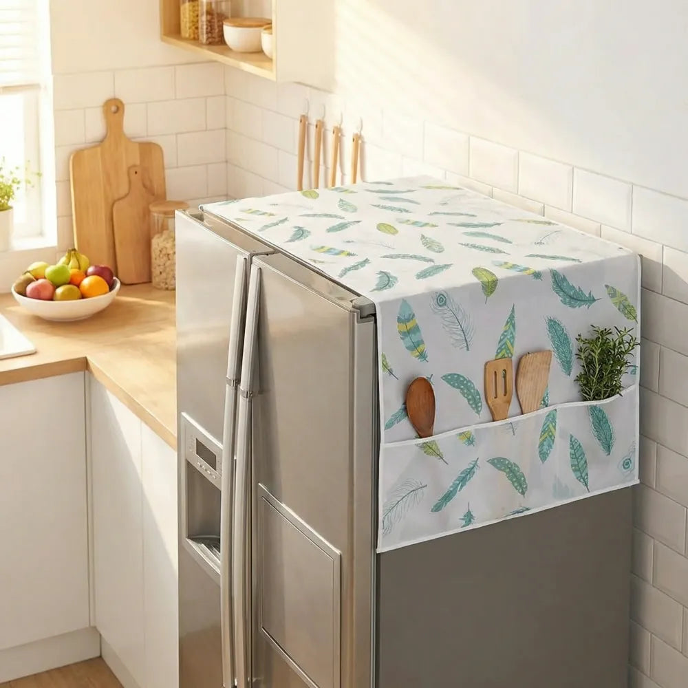 Fridge waterproof cover with pockets – pack of 1