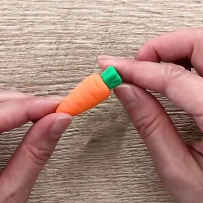 Fun 3d character erasers - office