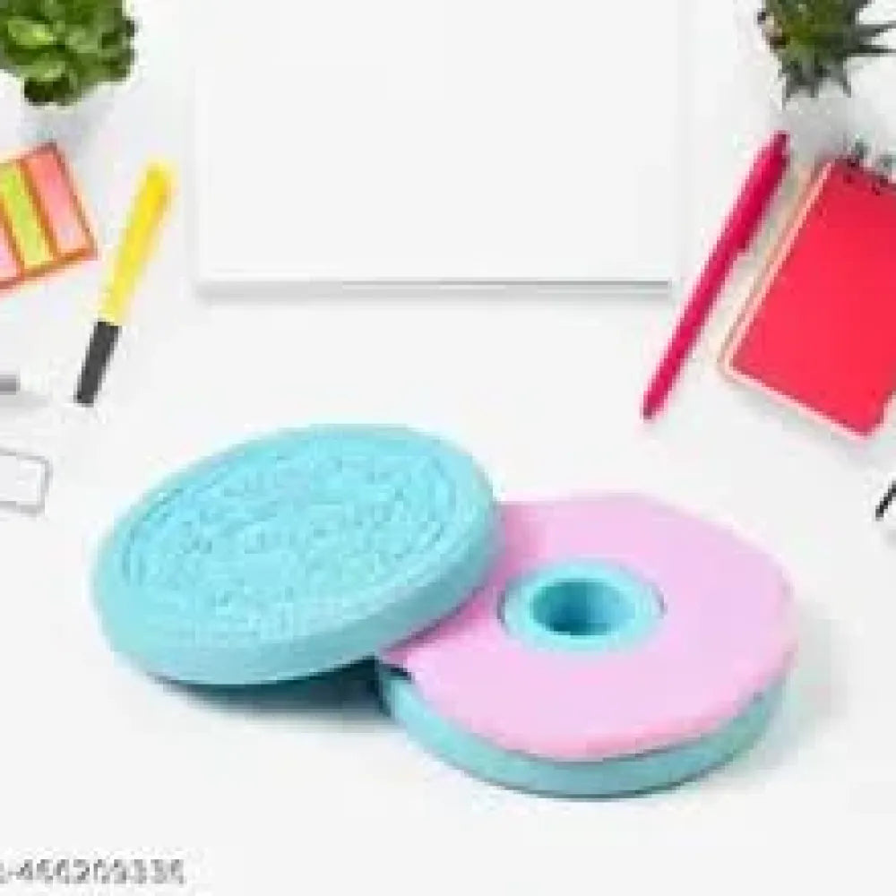 Fun biscuit-shaped eraser - office