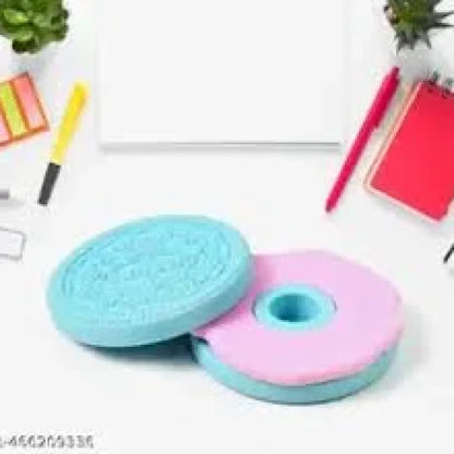 Fun biscuit-shaped eraser - office