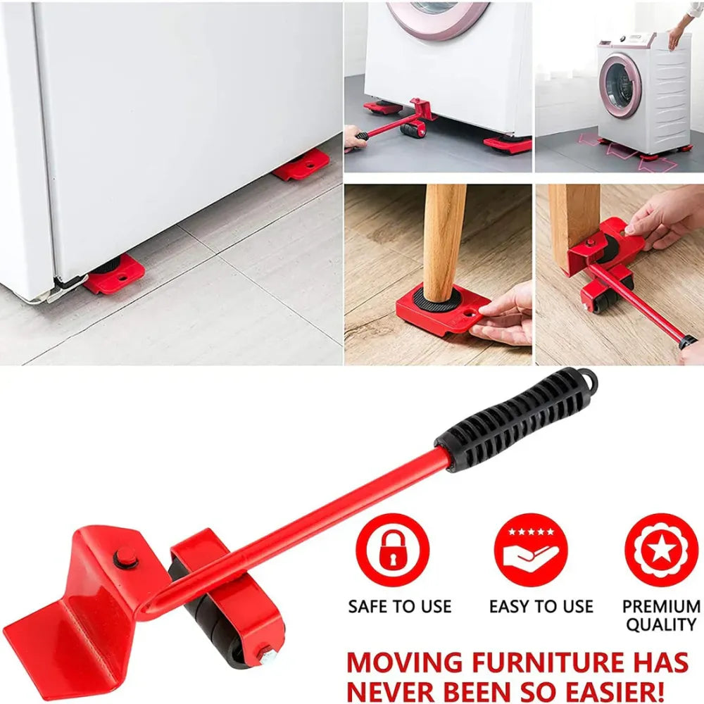 Furniture moving lifter set