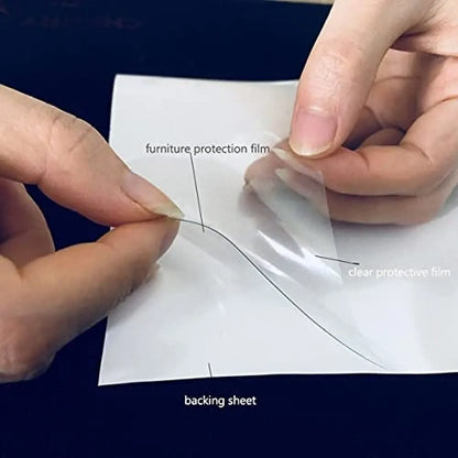 Furniture protective film cover