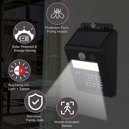 Solar Bug Zapper Light - Home Improvement