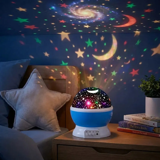 Galaxy star projector light