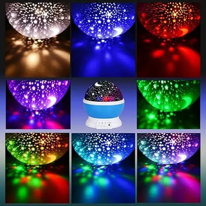 Galaxy star projector light