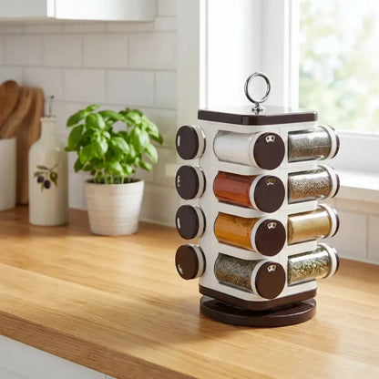 Ganesh 16-jar spice rack - home & kitchen