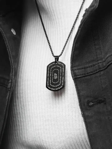 Ganpati Shlok Pendant Chain