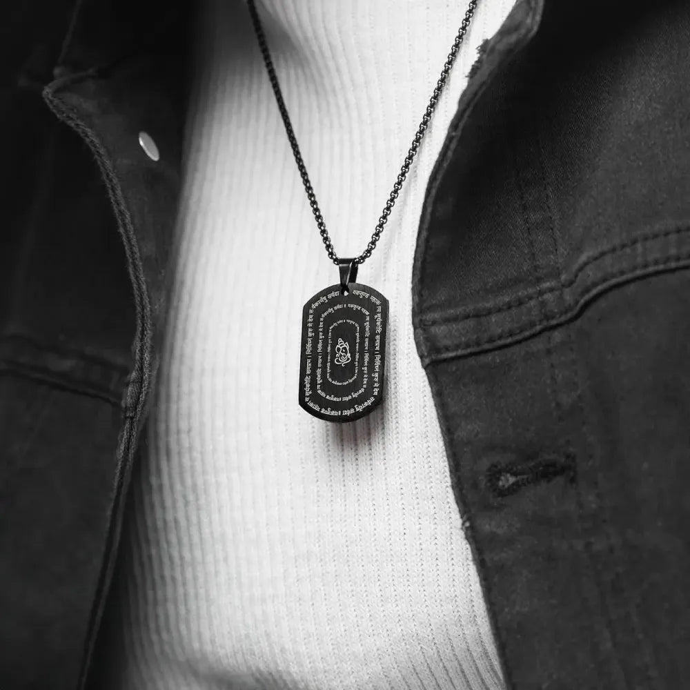 Ganpati shlok pendant chain - potential heroes