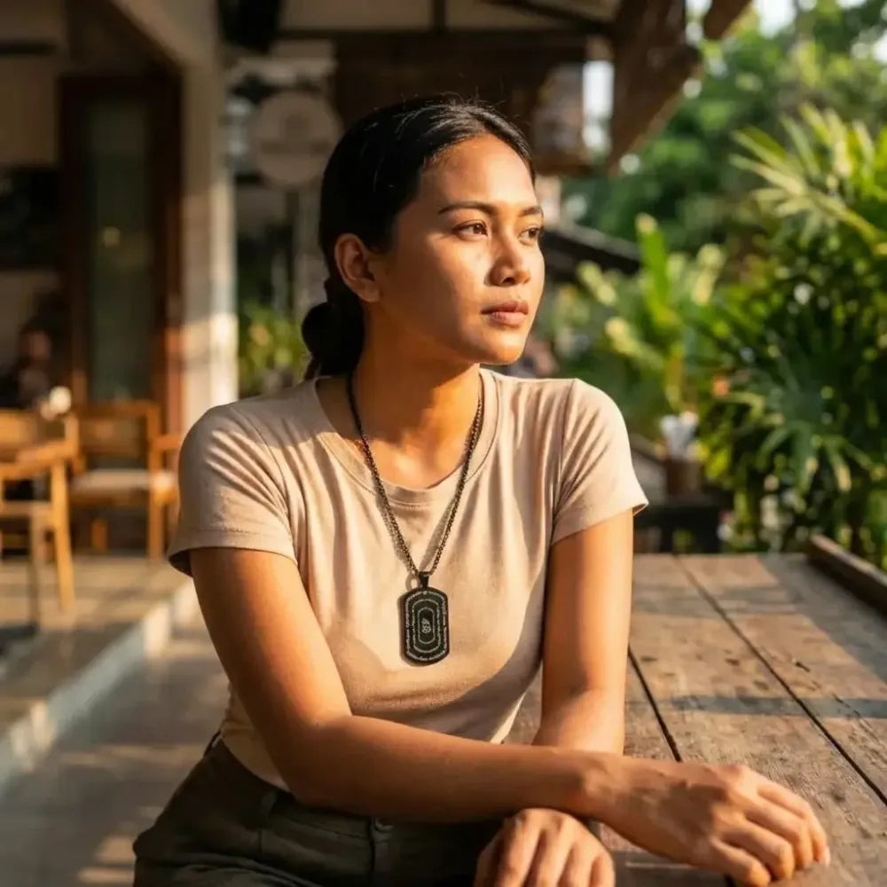 Ganpati shlok pendant chain - potential heroes