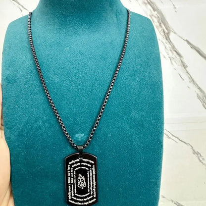 Ganpati shlok pendant chain - potential heroes