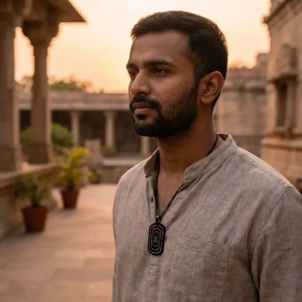 Ganpati shlok pendant chain - potential heroes