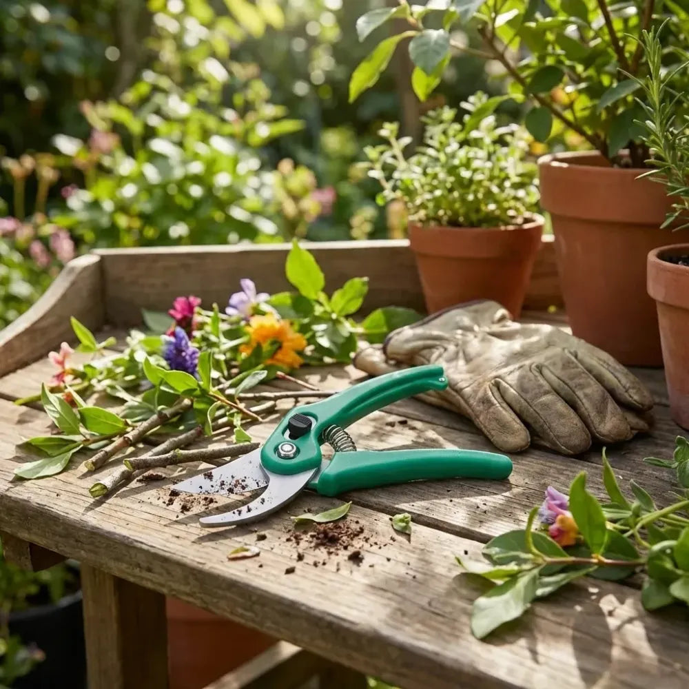 Garden pruning shears scissors - hardware