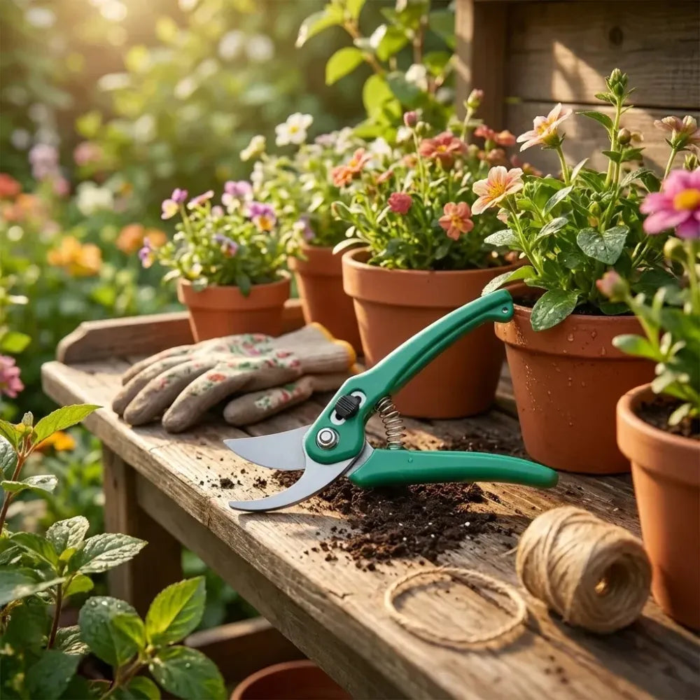 Garden pruning shears scissors - hardware
