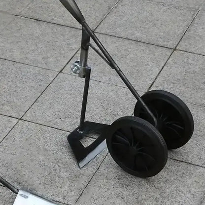 Garden tool supporter – double wheel