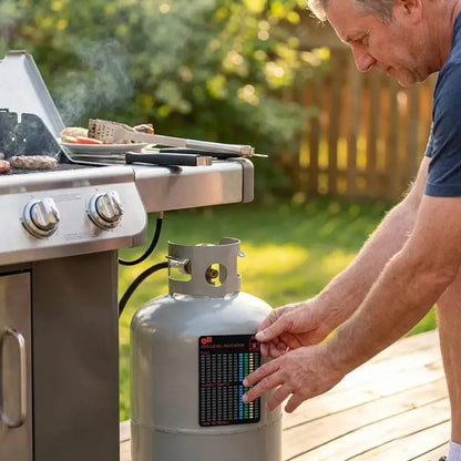 Gas bottle level indicator (pack of 1)