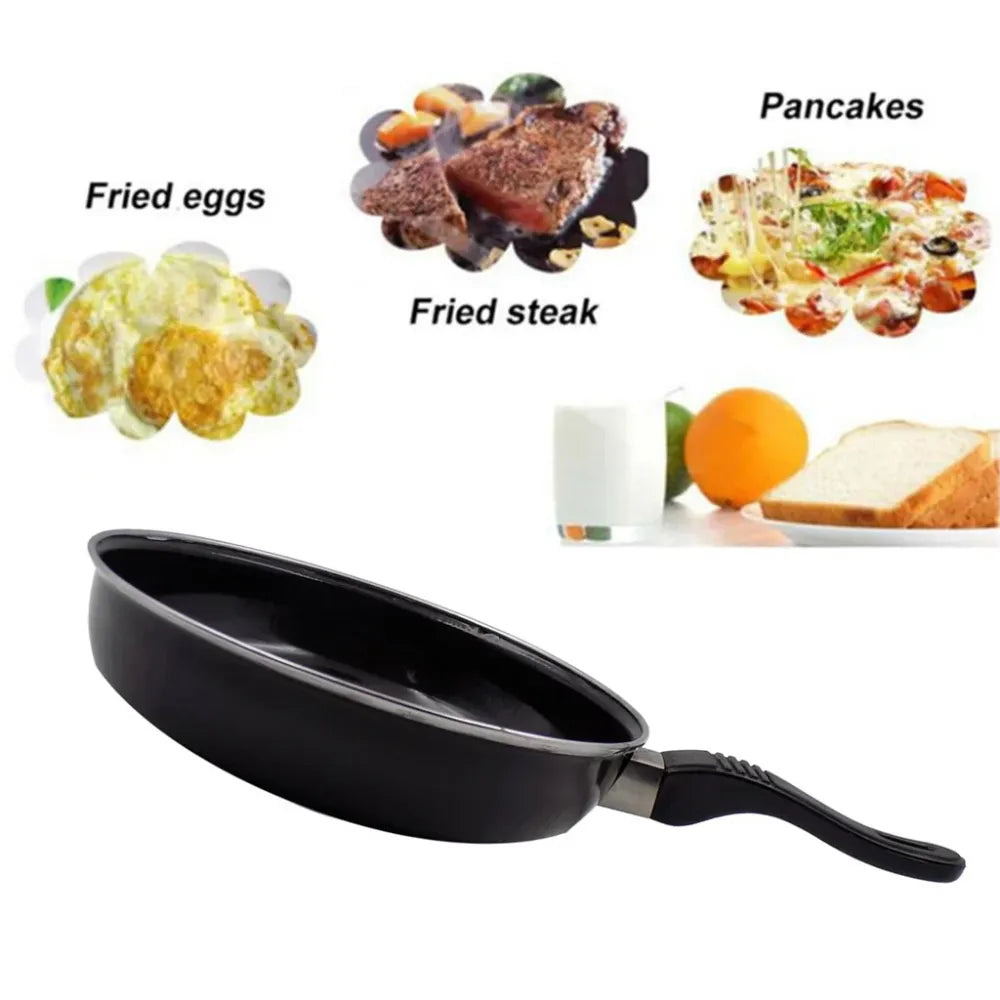Gas-safe non-stick fry pan