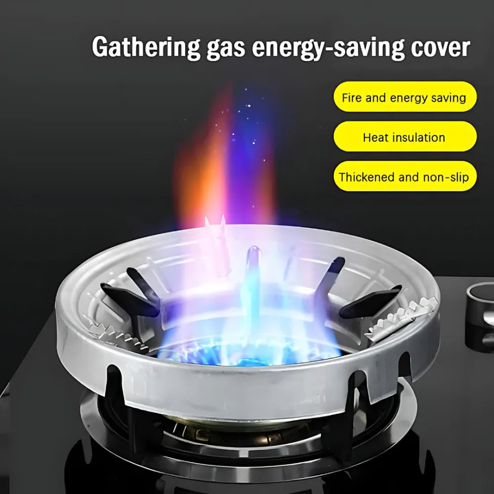 Gas stove fire & windproof saving stand