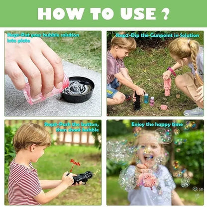Gatling bubble blaster