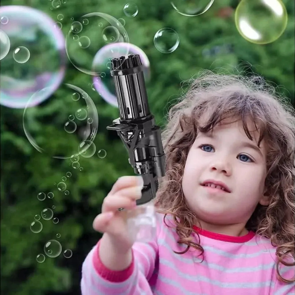 Gatling bubble blaster