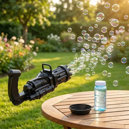 Gatling bubble blaster