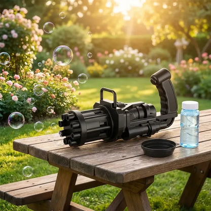 Gatling bubble blaster