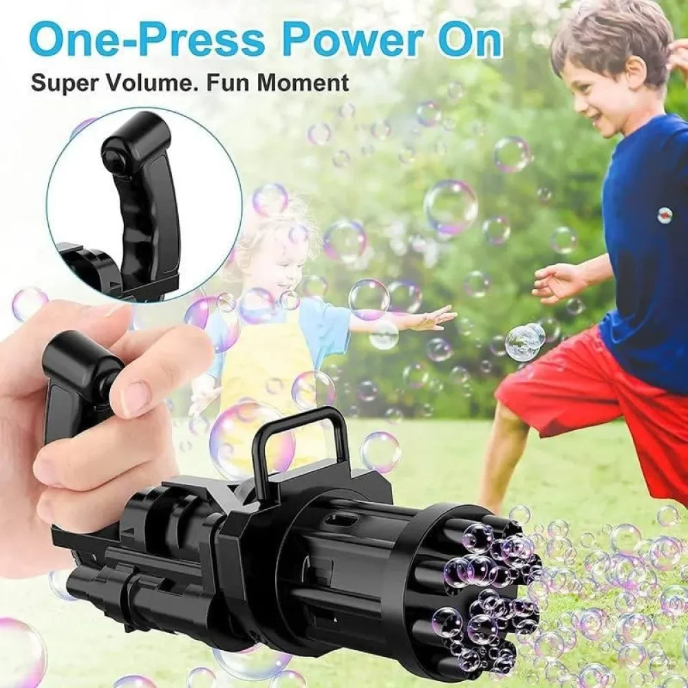 Gatling bubble blaster