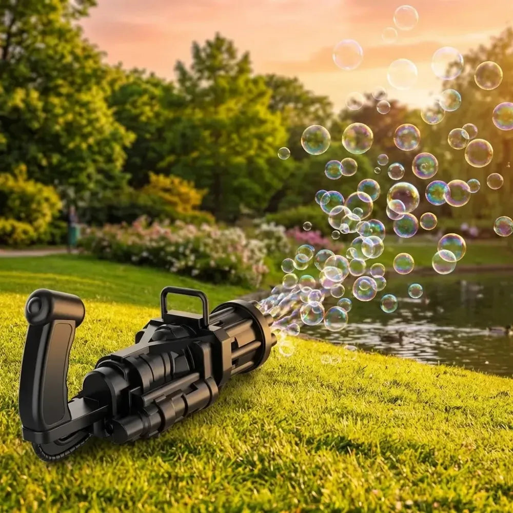 Gatling bubble blaster