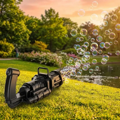 Gatling bubble blaster