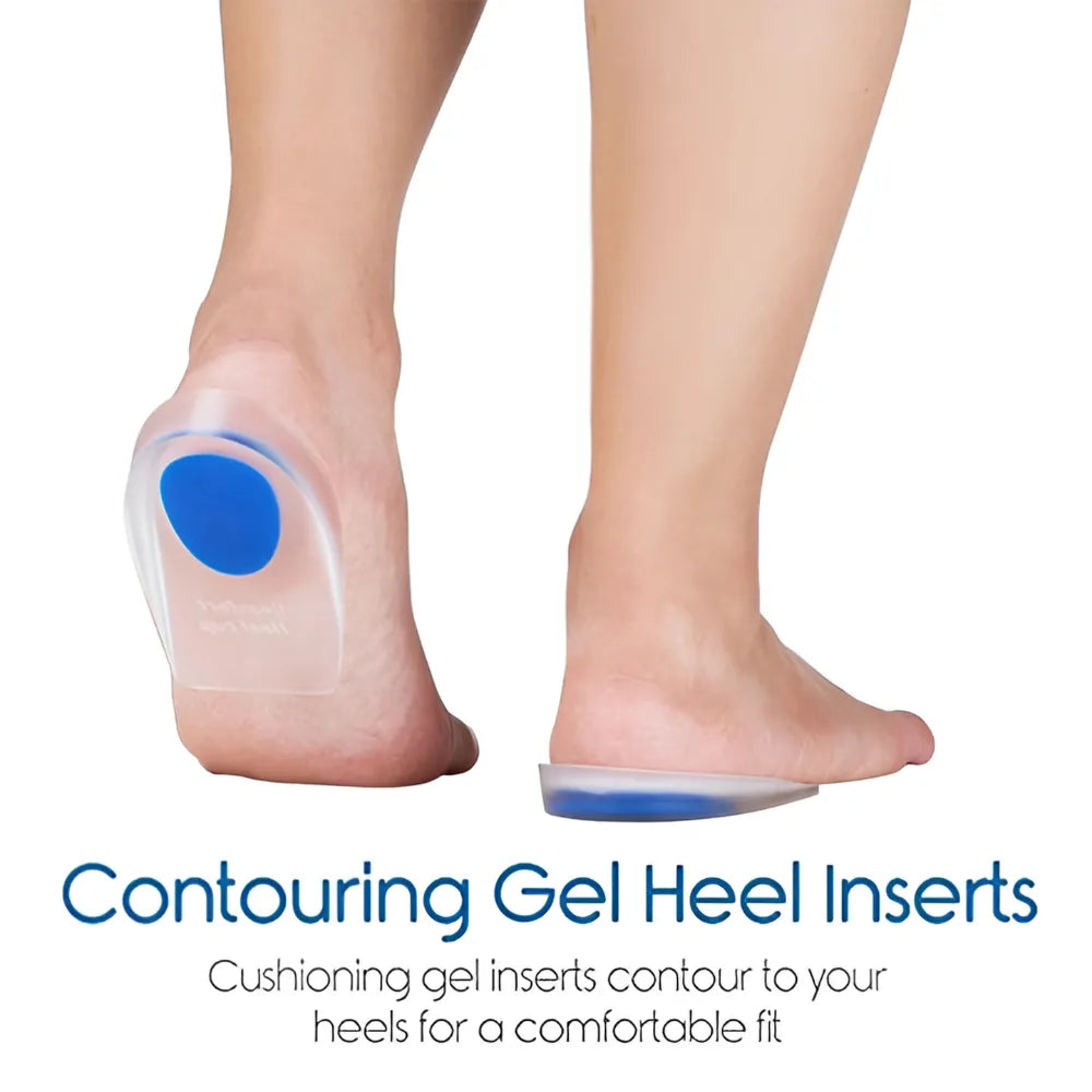 Gel heel pain relief cups - health & beauty