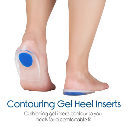 Gel heel pain relief cups - health & beauty