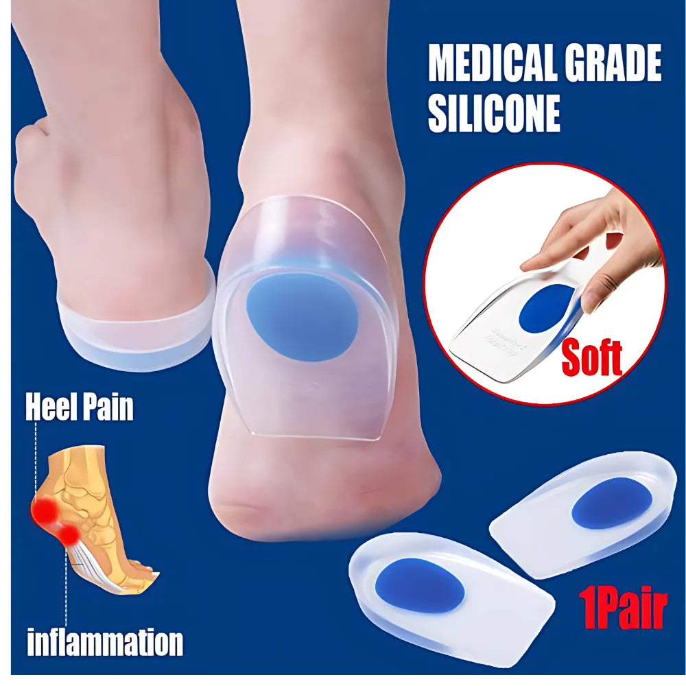 Gel heel pain relief cups - health & beauty