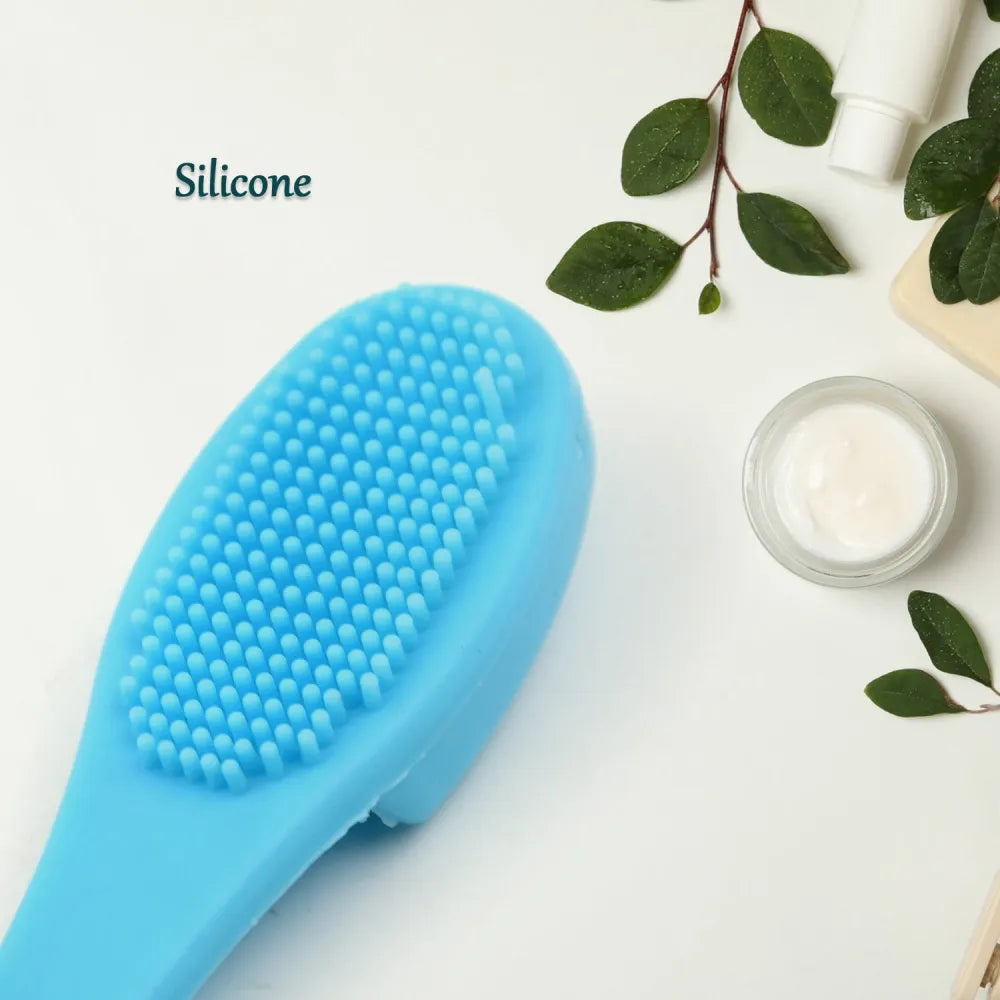 Gentle silicone face cleansing brush - health care