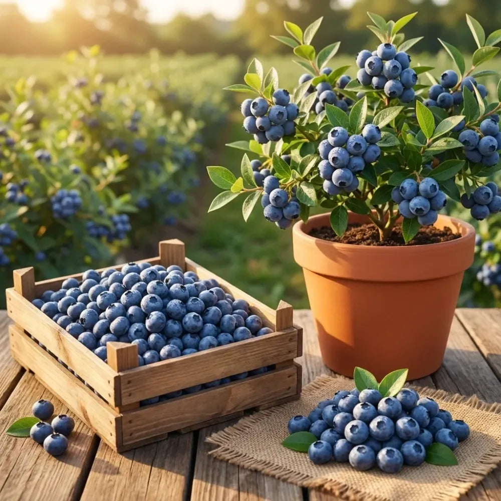 Giant blueberry plant seeds - gardening