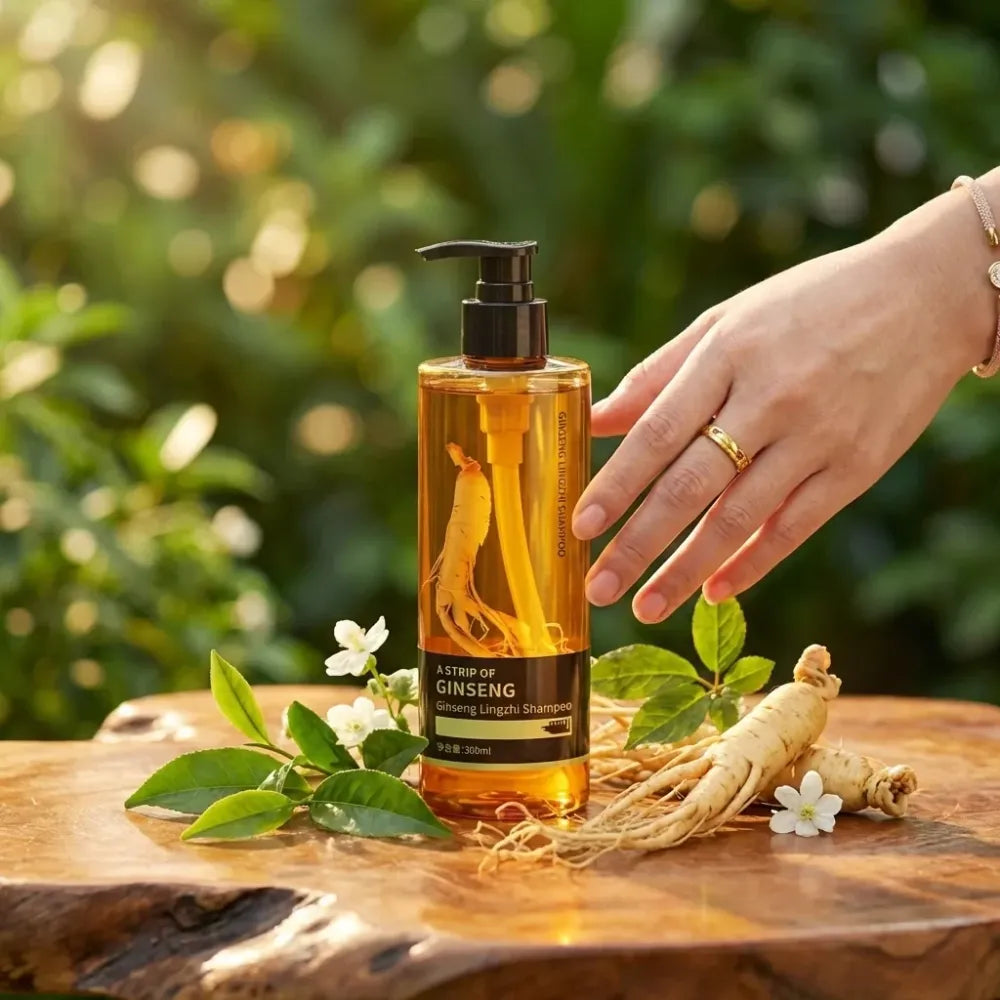 Ginseng anti-hair loss shampoo 300ml (pack of 2)