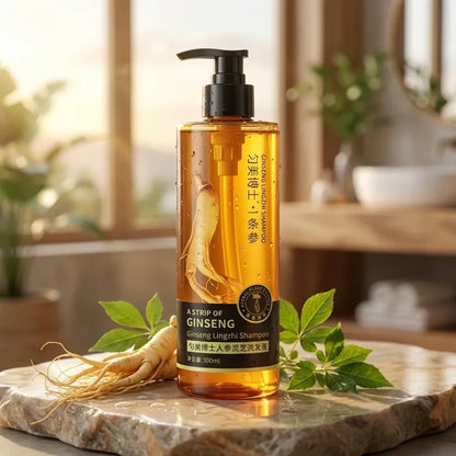 Ginseng anti-hair loss shampoo 300ml (pack of 2)