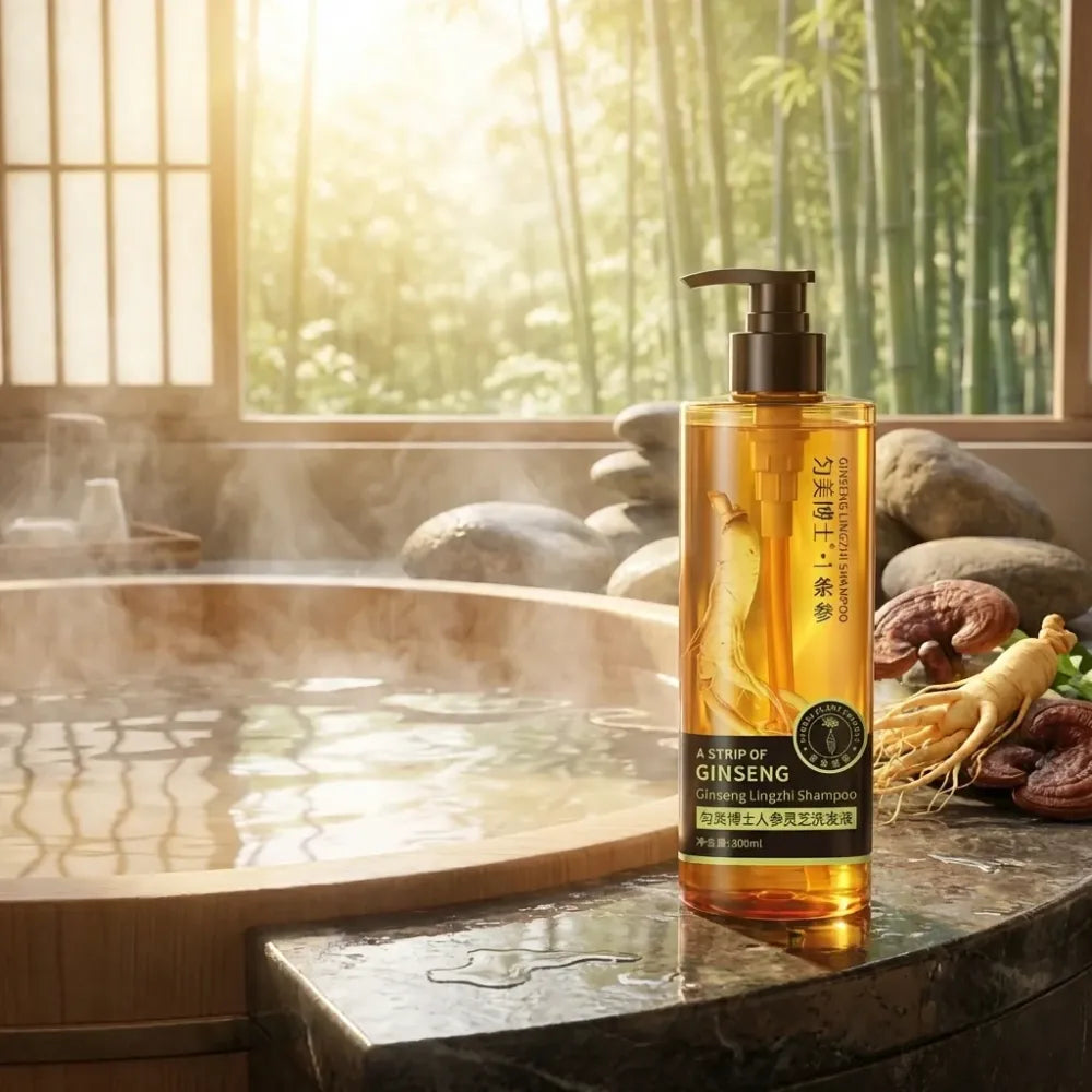 Ginseng anti-hair loss shampoo 300ml (pack of 2)