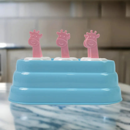 Giraffe popsicle molds – 6 cavity - home & kitchen