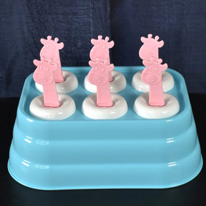 Giraffe popsicle molds – 6 cavity - home & kitchen