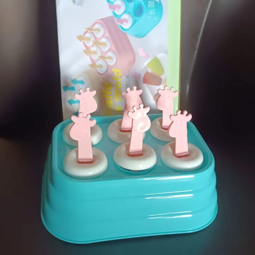 Giraffe popsicle molds – 6 cavity - home & kitchen