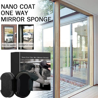 Glass cleaner polishing sponge