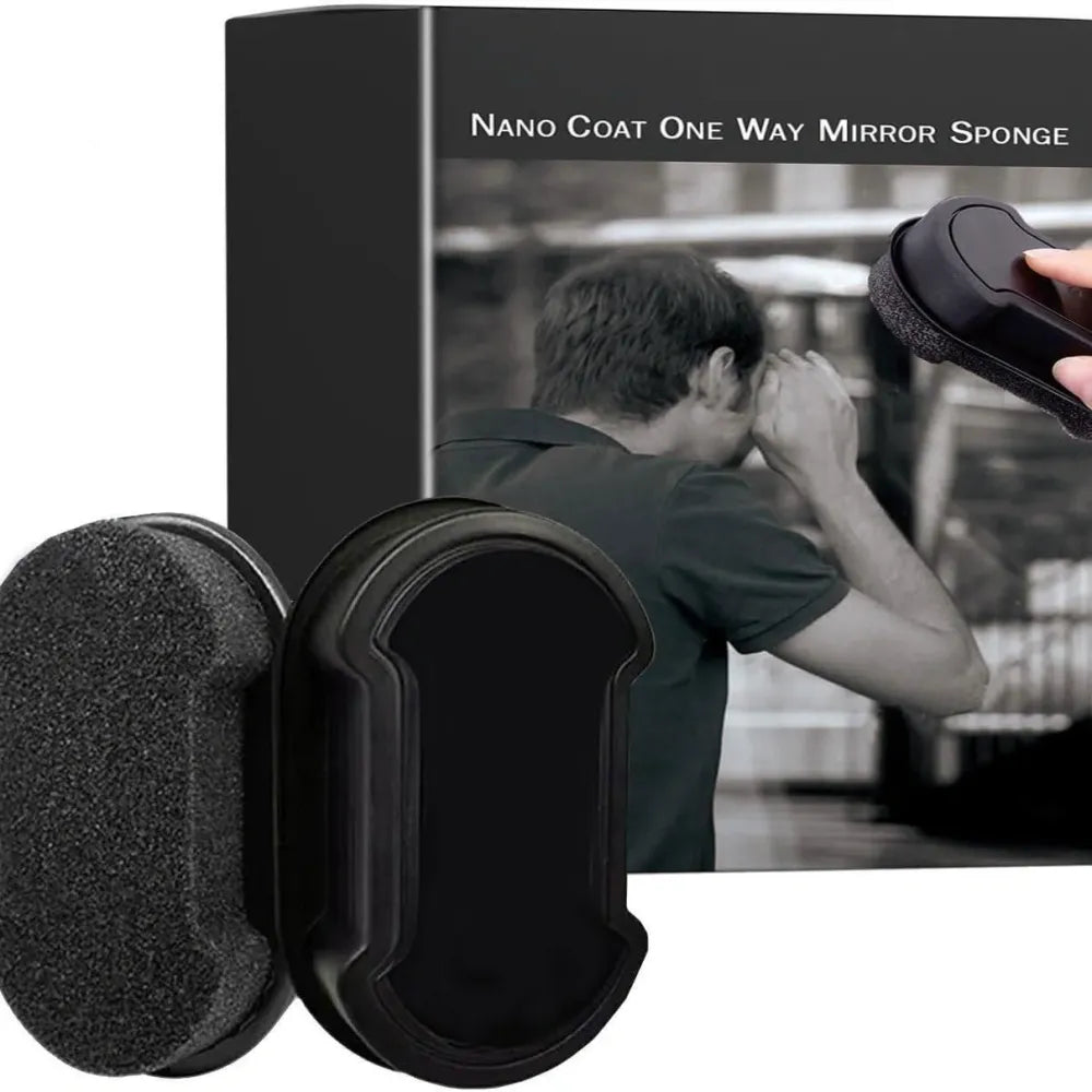 Glass cleaner polishing sponge