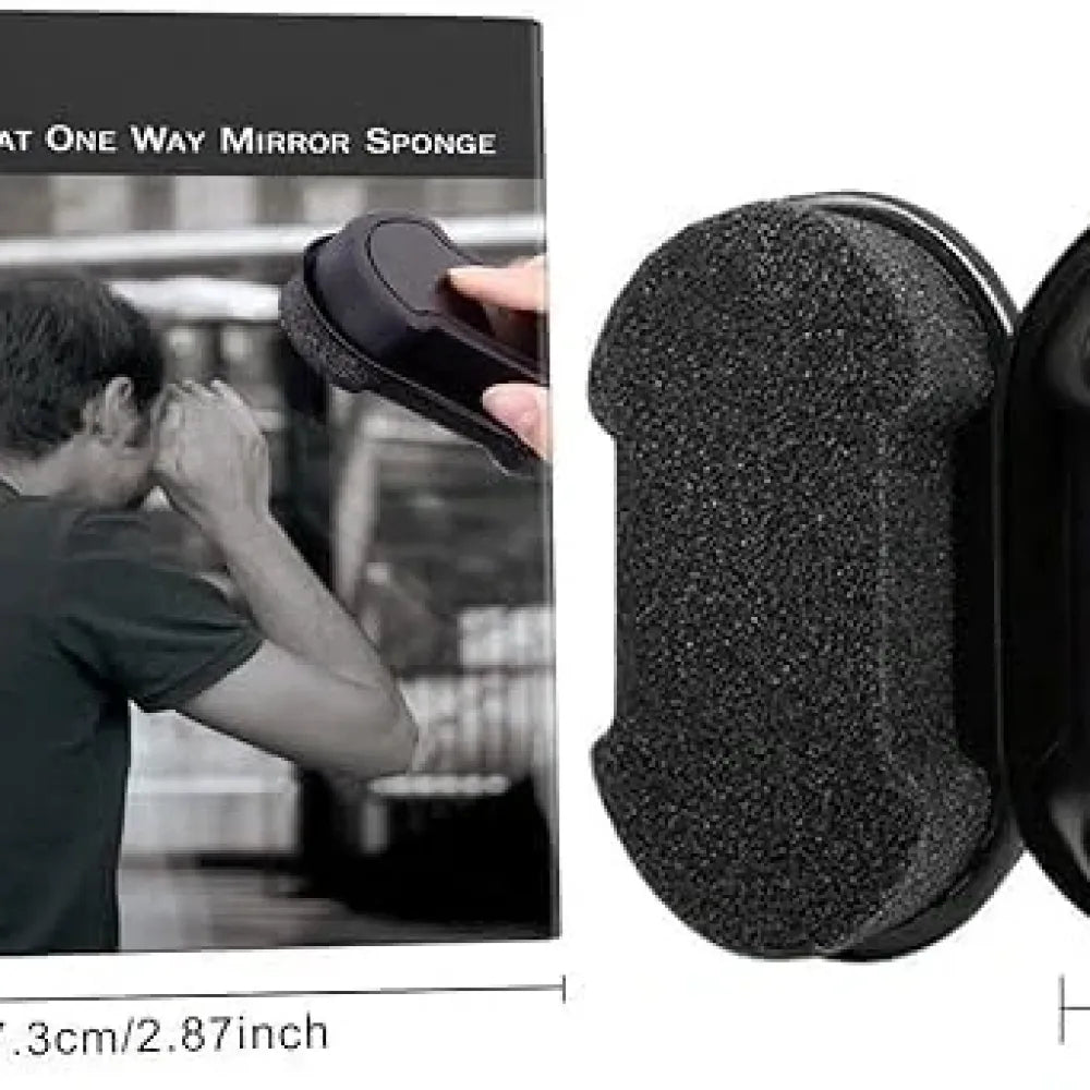 Glass cleaner polishing sponge