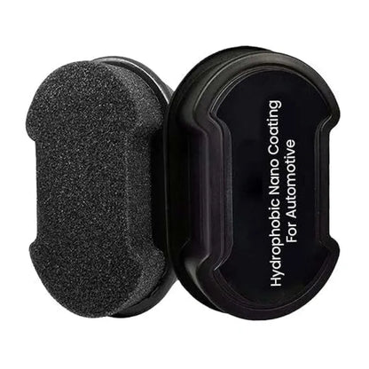 Glass cleaner polishing sponge