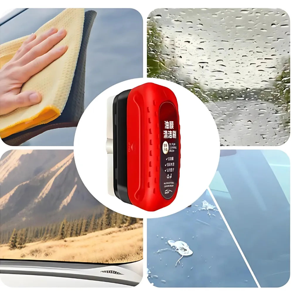 Glass cleaning board