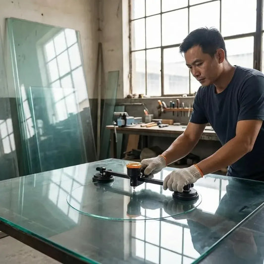 Glass compass gauge cutter