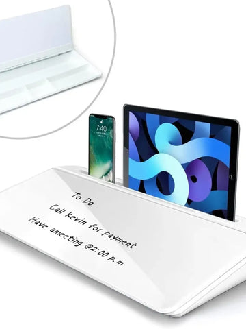 Glass Desk Organizer Board